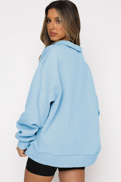 Chill Zip Collar Sweatshirt