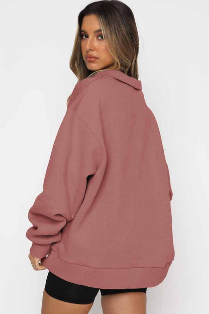 Chill Zip Collar Sweatshirt