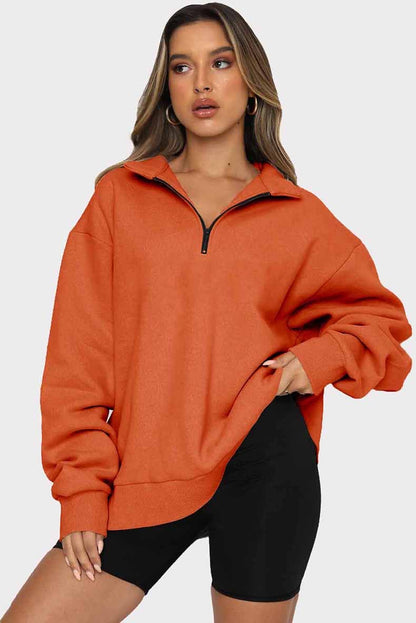 Chill Zip Collar Sweatshirt