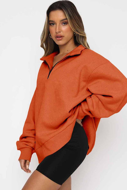 Chill Zip Collar Sweatshirt