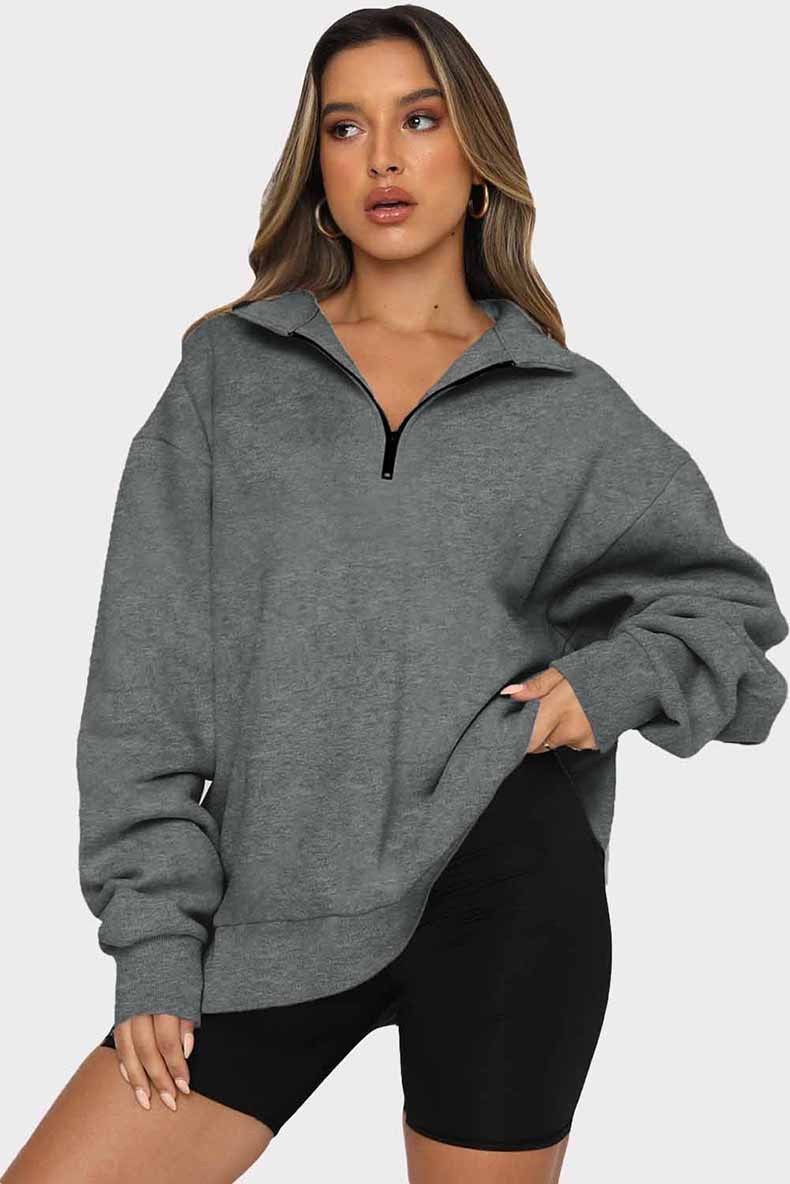 Chill Zip Collar Sweatshirt