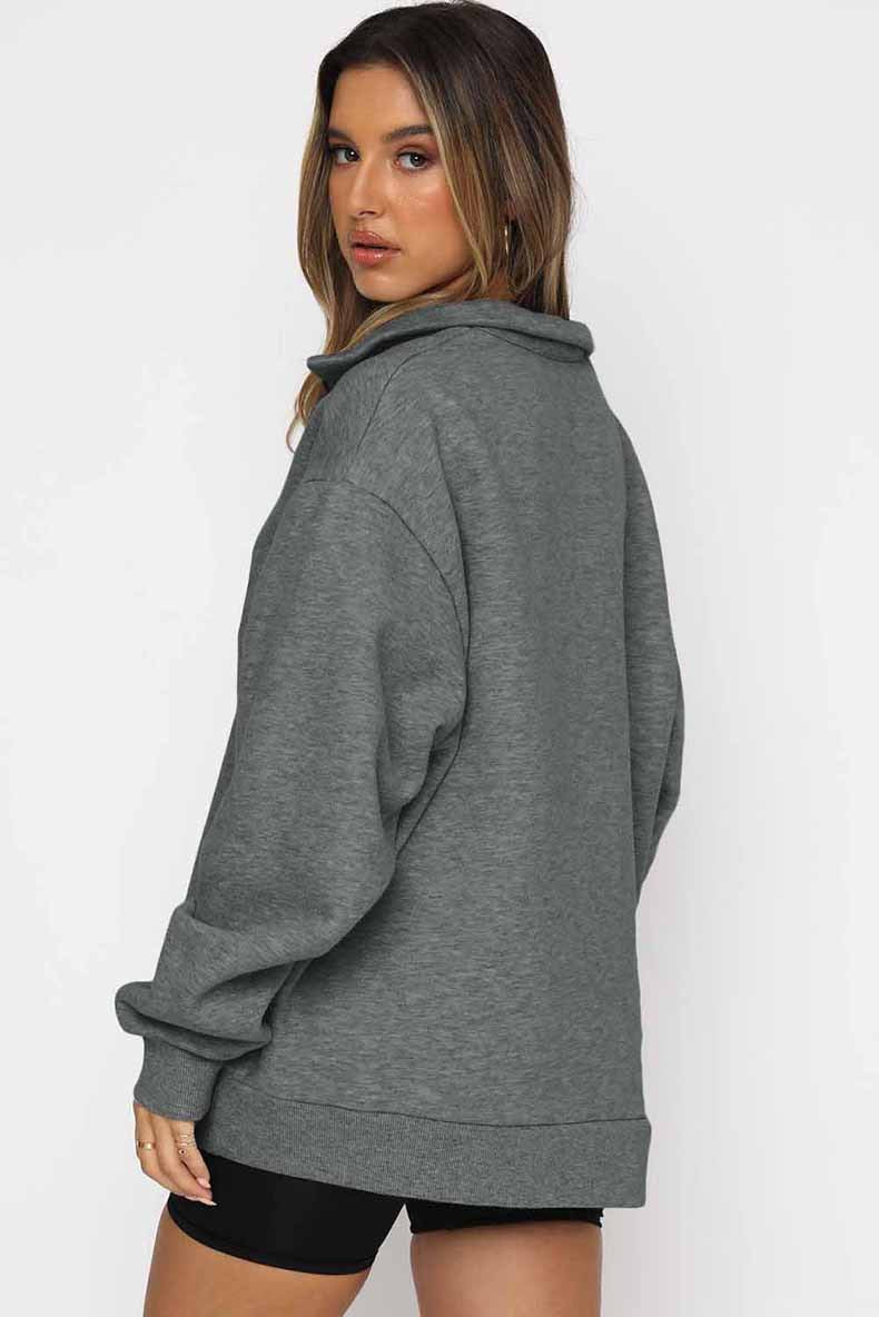 Chill Zip Collar Sweatshirt