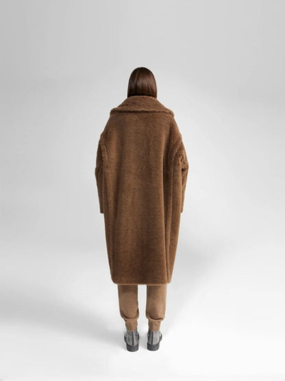 Plush Long Lamb Coat