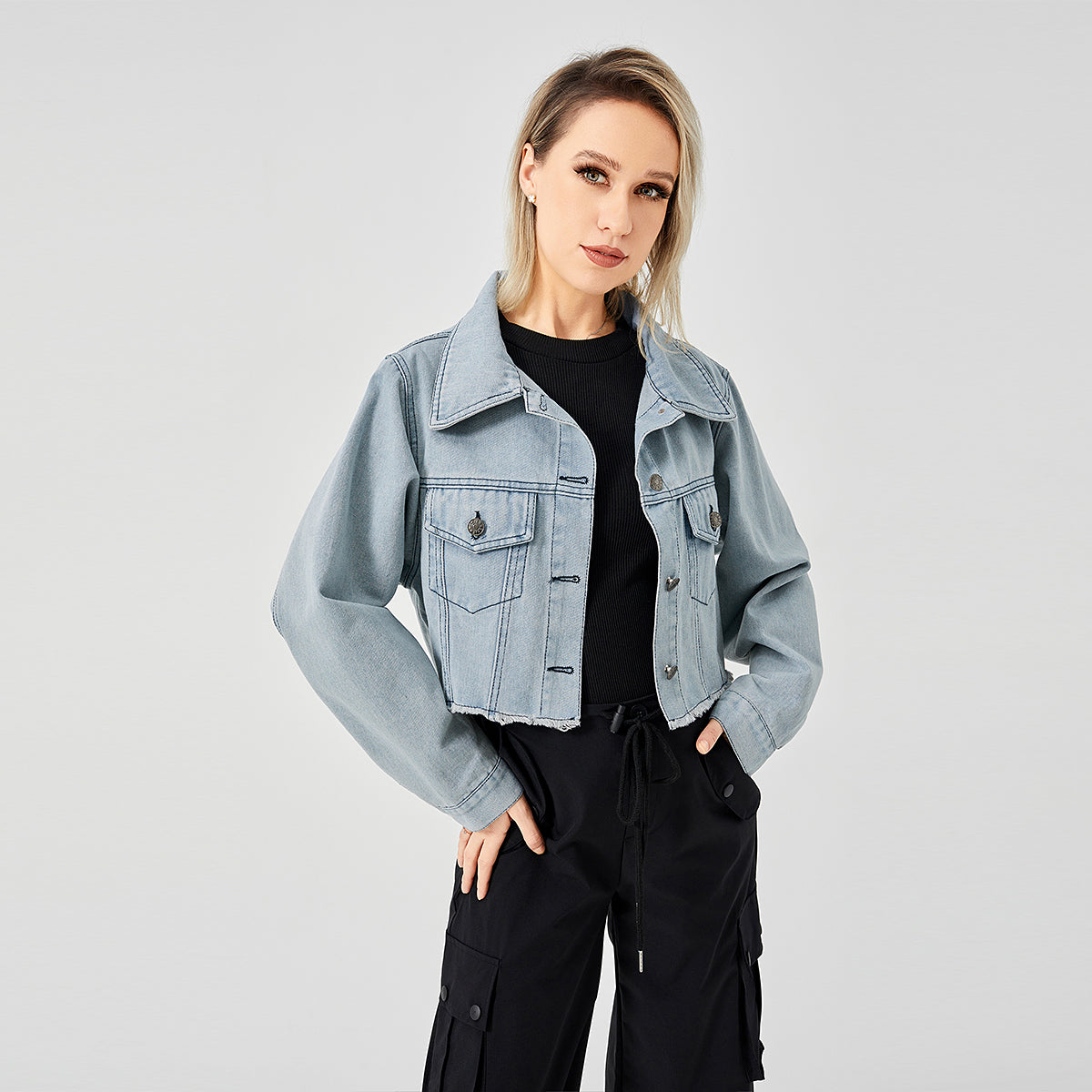 Breezy Blues Vintage Jacket