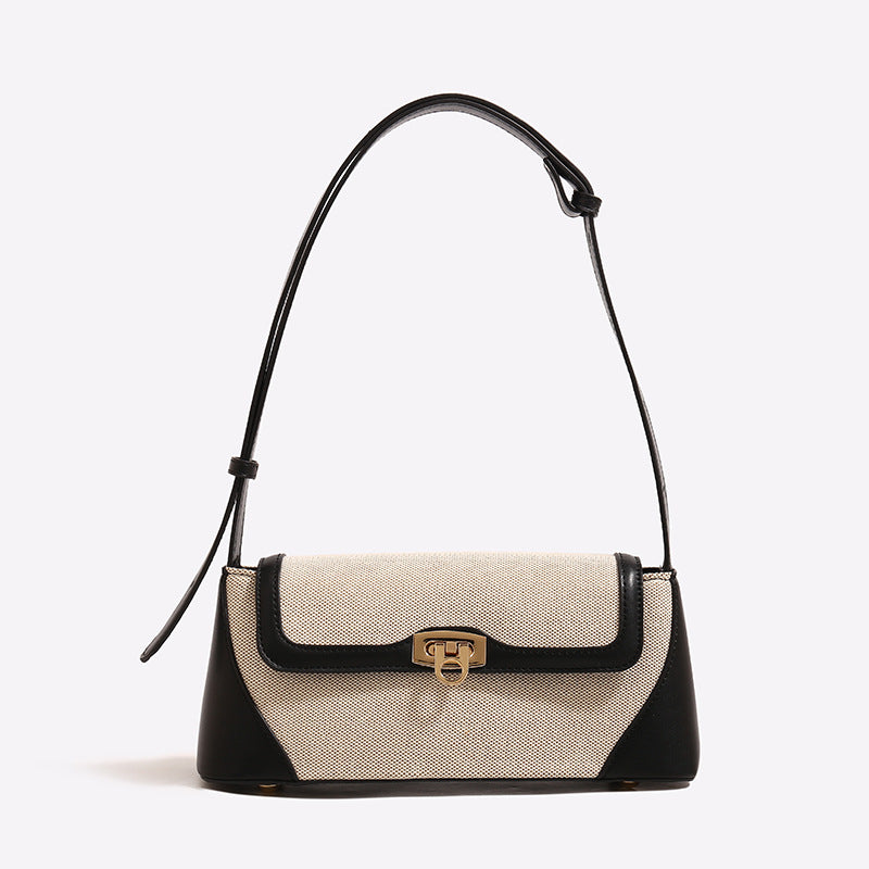 DuoTone Chic Shoulder Bag