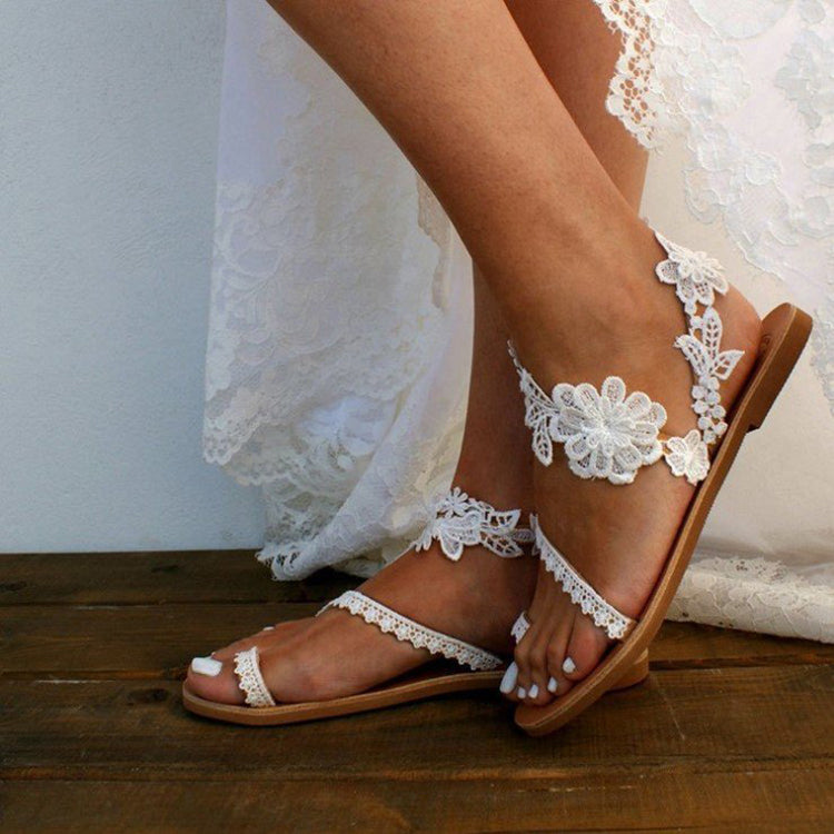 Floral Finesse Boho Sandals