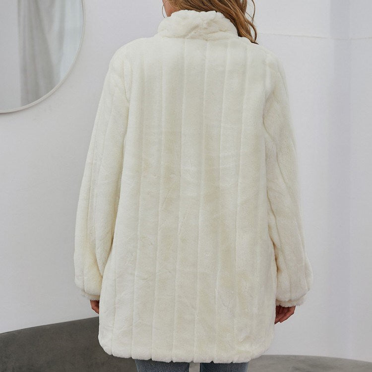 White Fur Coat