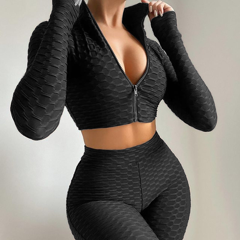 Tracksuit Yoga Fitness Suit Activewear Set