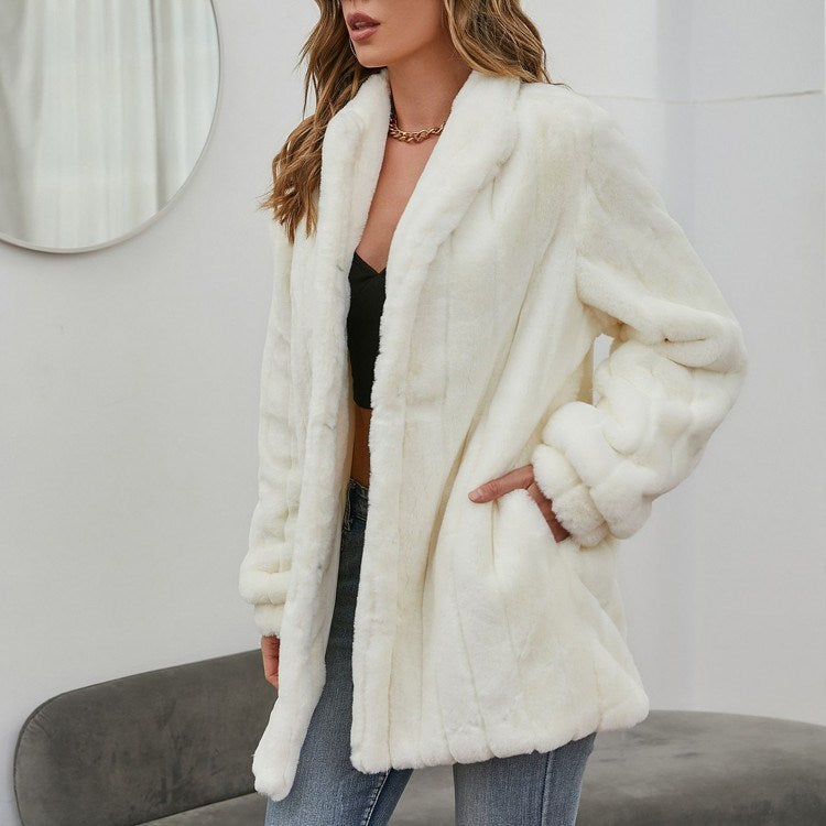 White Fur Coat