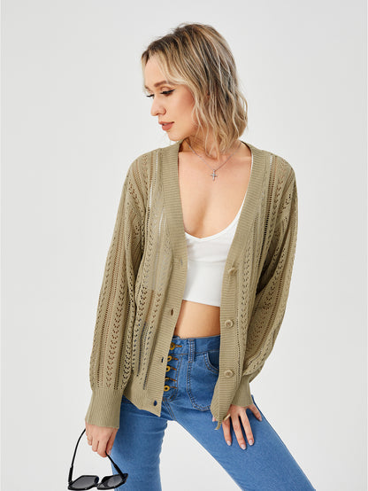 Airy Knit Cardigan