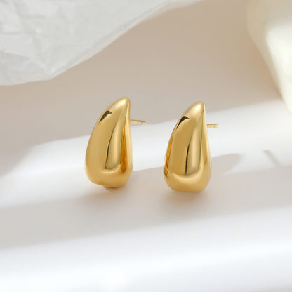 Glossy High-grade All-match Earrings