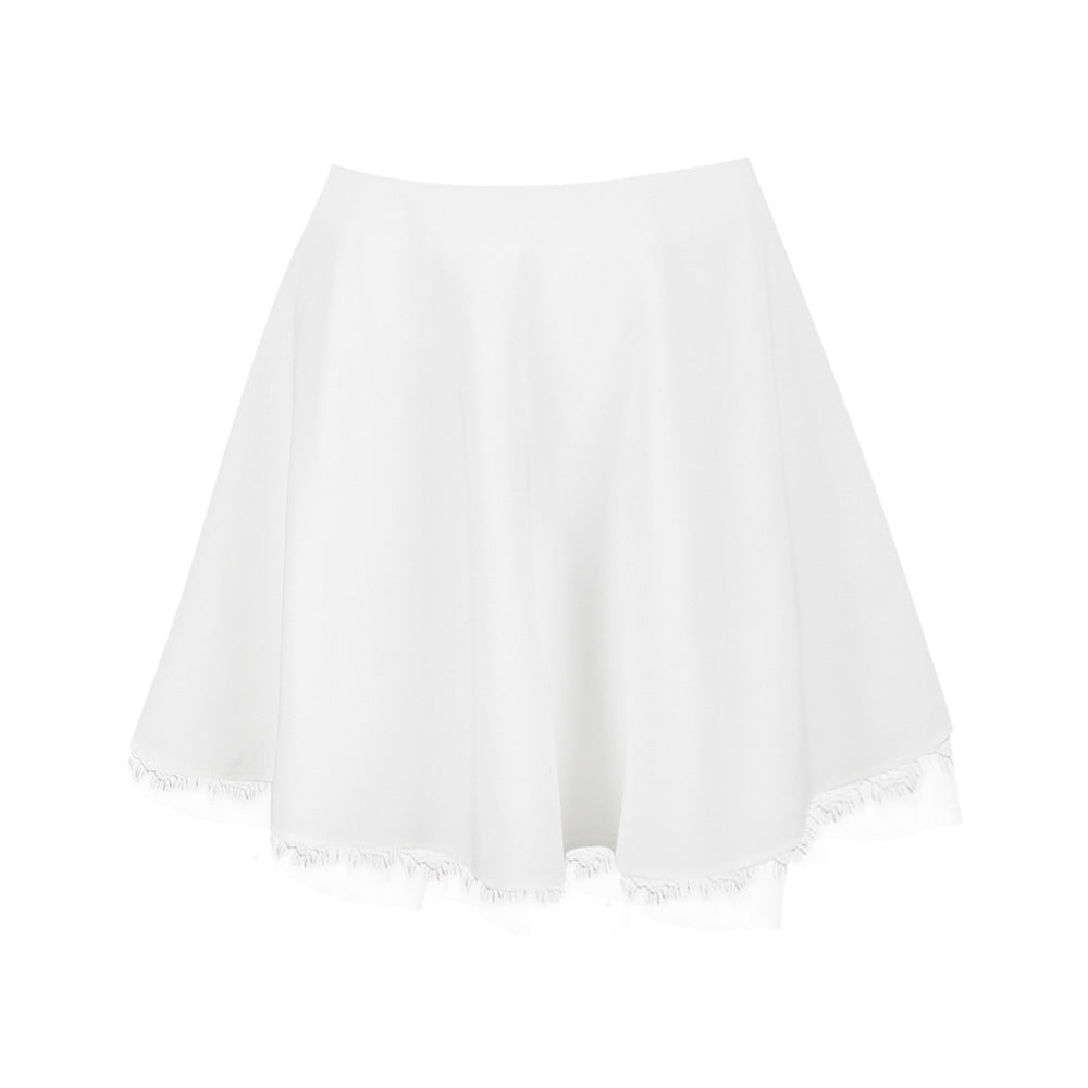 Charming Bowknot Lace Skirt