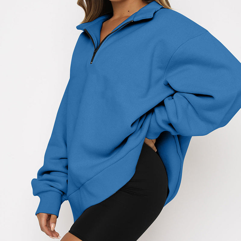 Chill Zip Collar Sweatshirt