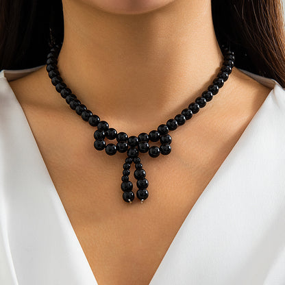 Bow Choker All-match Necklace