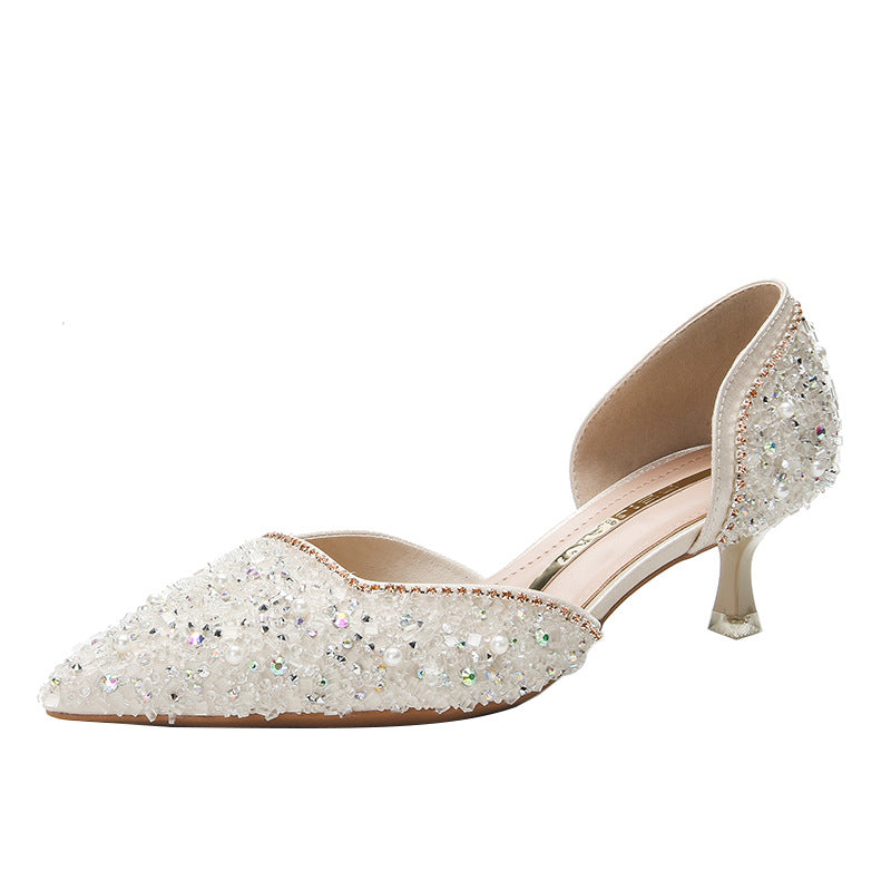 Brilliance Blaze Crystal Heels