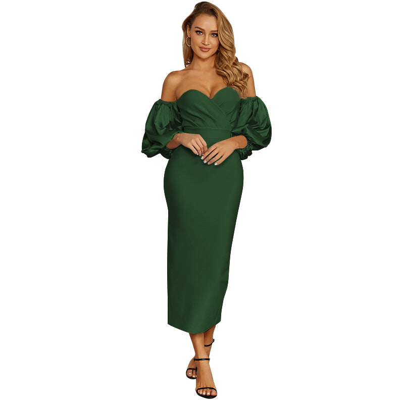 Statement Sleeve Dress