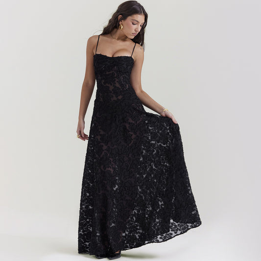 Evening Elegance Strapless Midi