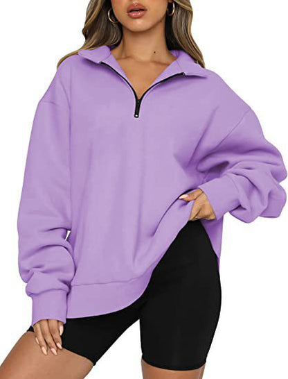 Chill Zip Collar Sweatshirt